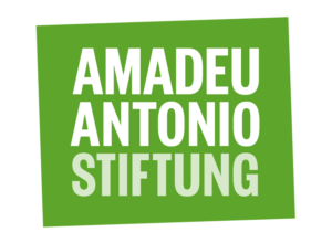 Logo Amadeu Antonio Stiftung, Berlin